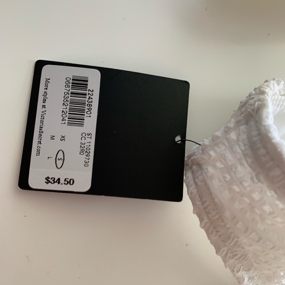 NWT Victoria’s Secret 36C Crochet Bandeau Swim Set - Picture 5 of 7